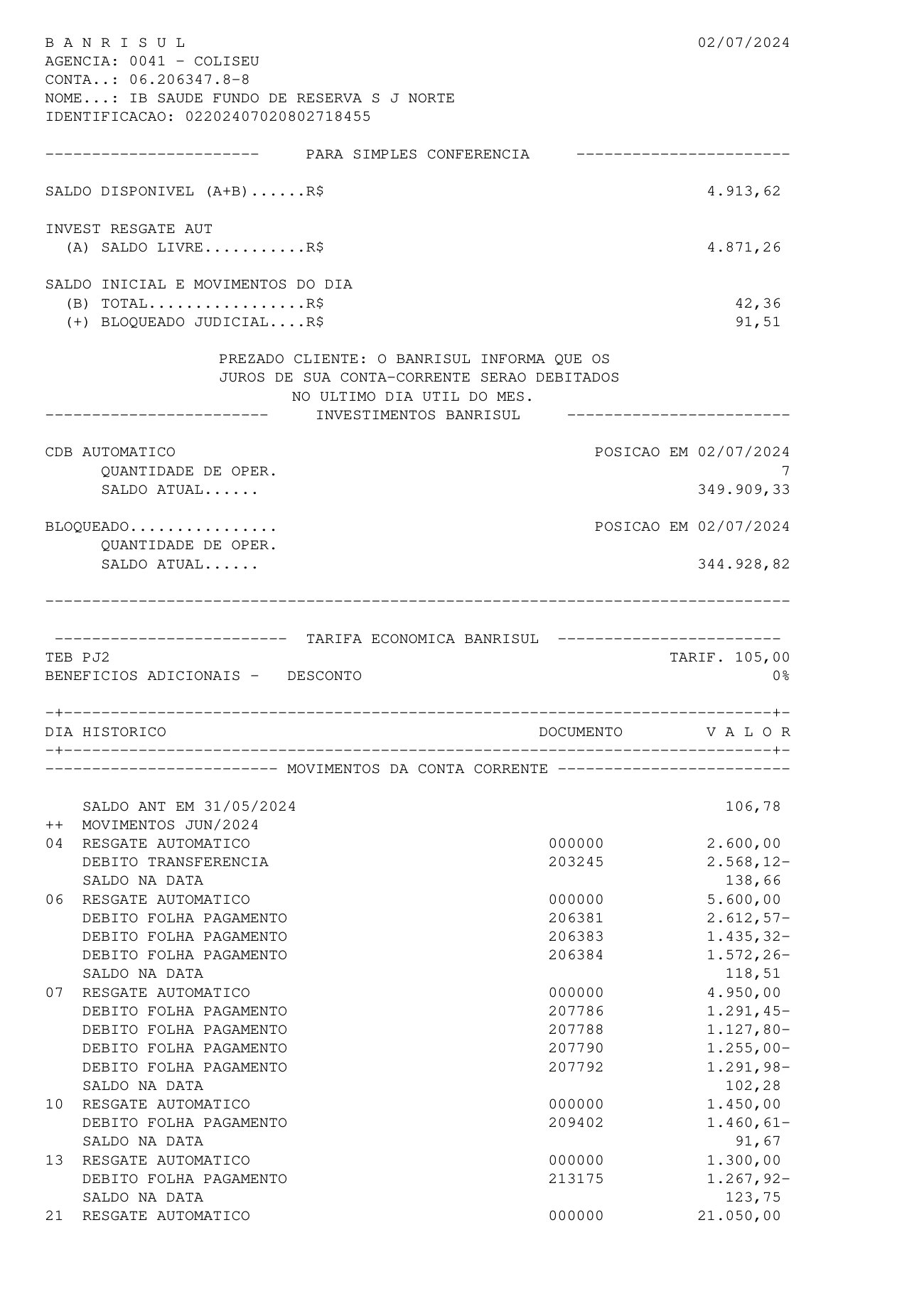 Página 5 de Prestacao De Contas Hmsjn Maio 2024