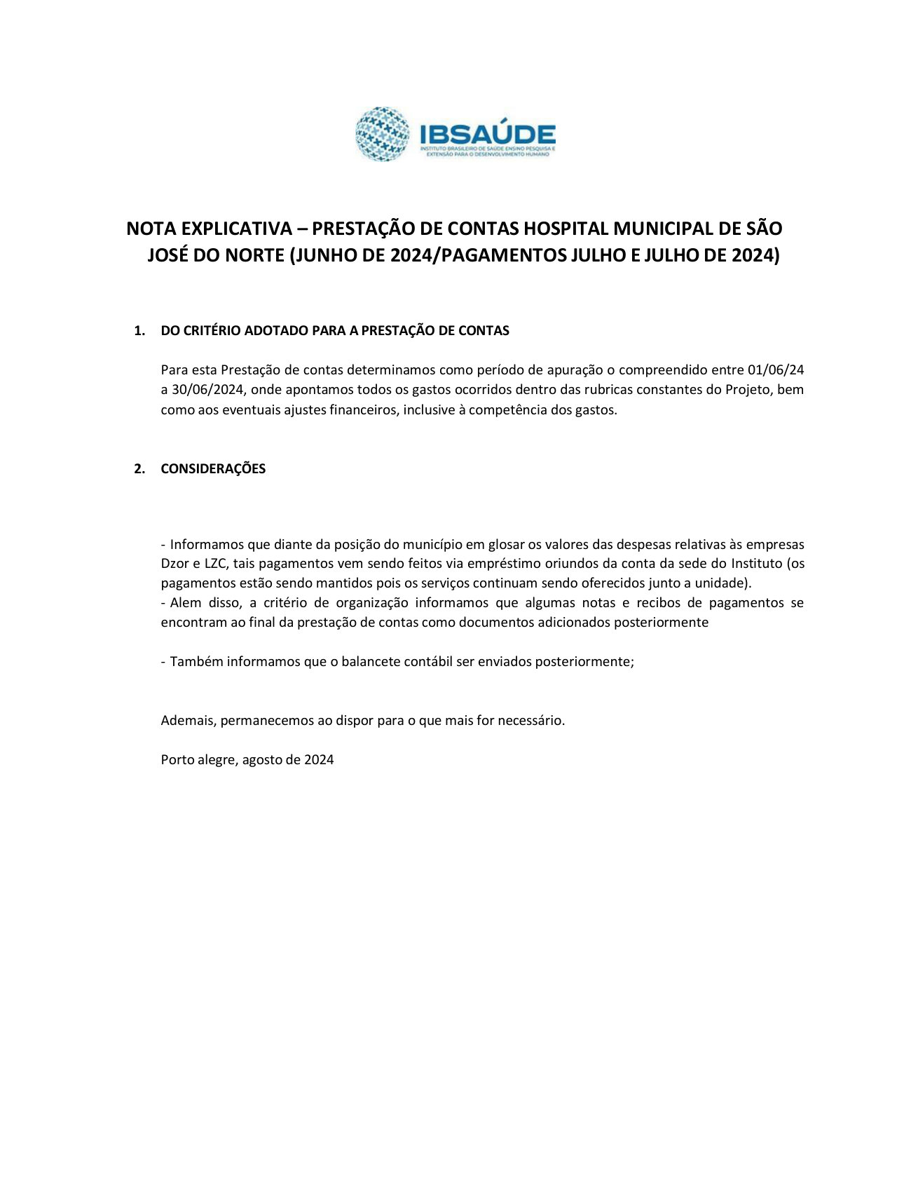 Página 3 de Prestacao De Contas Hmsjn Junho 2024