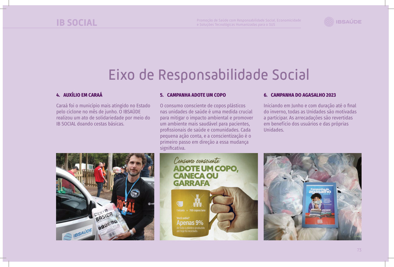 Página 73 de Ano: 2023 Resultados Institucionais