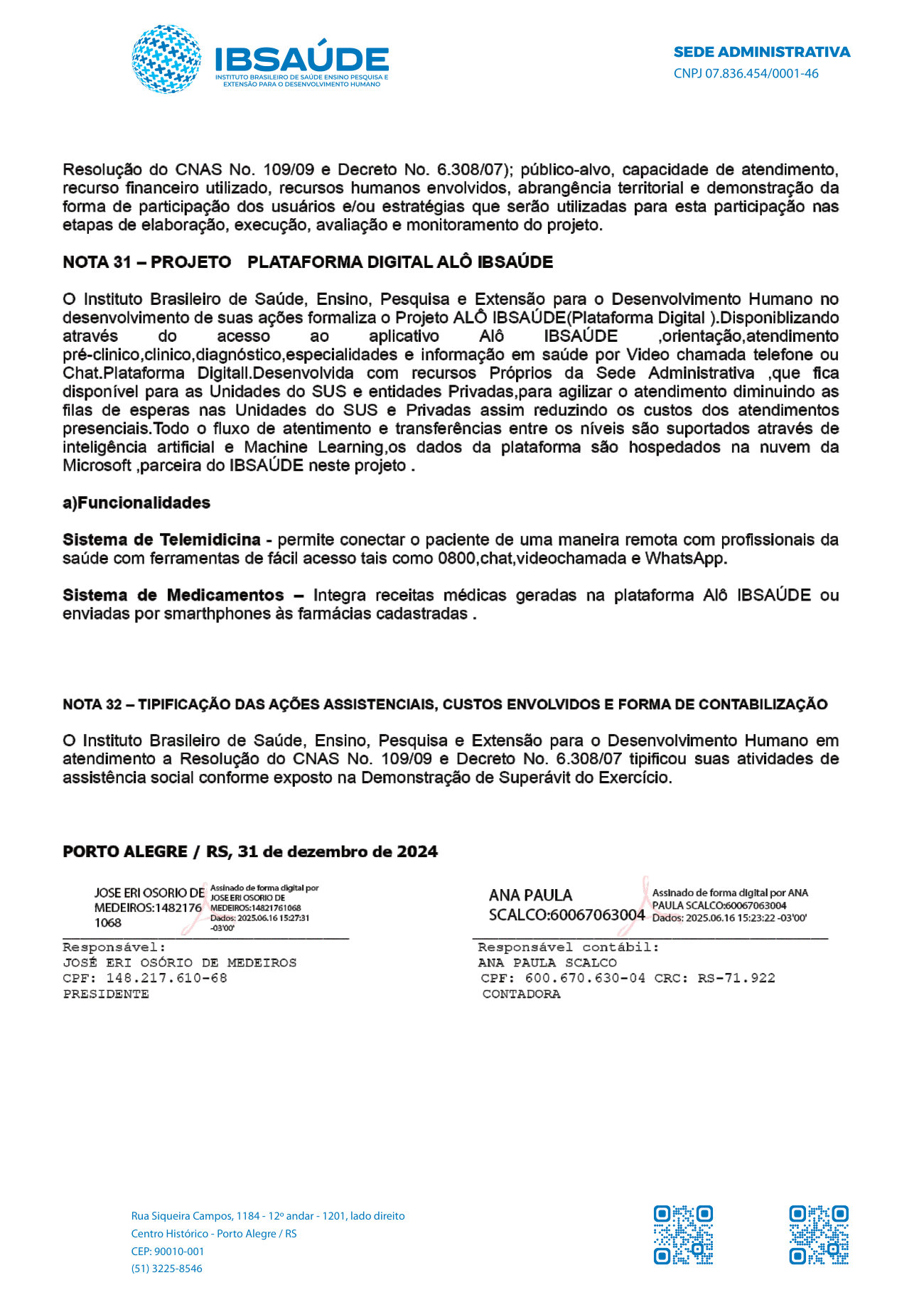 Página 11 de Notas Explicativas