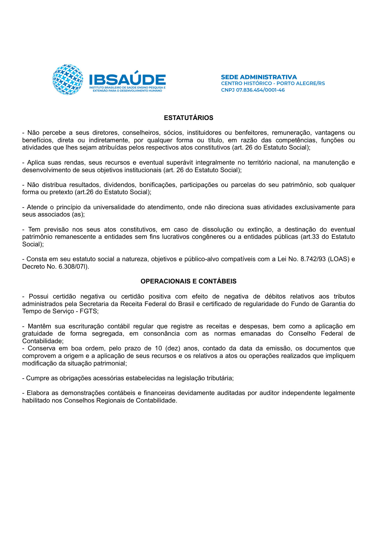 Página 10 de Notas Explicativas