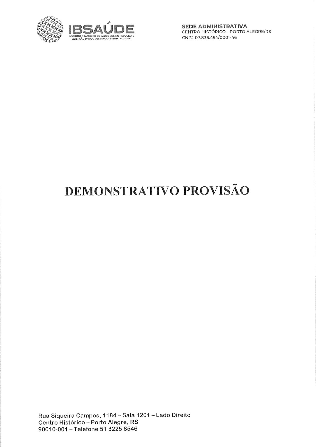 Página 2 de Relatorio Financeiro Upa Areal Fevereiro 2024